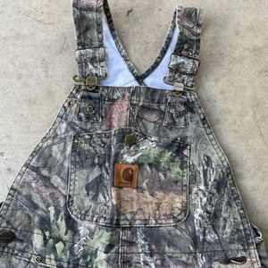 Realtree Carhartt Overalls Kids Size 8